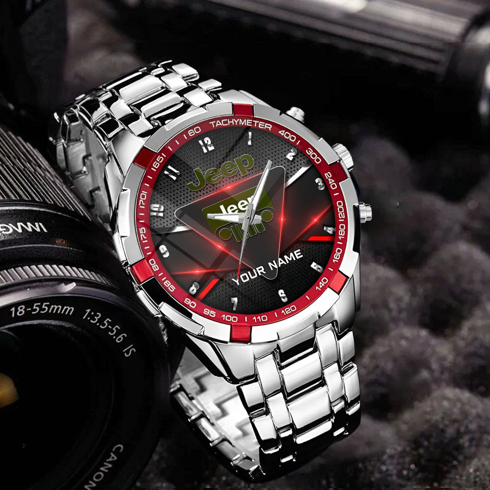 Custom Name JP WINWATK12124 Stainless Steel Watch