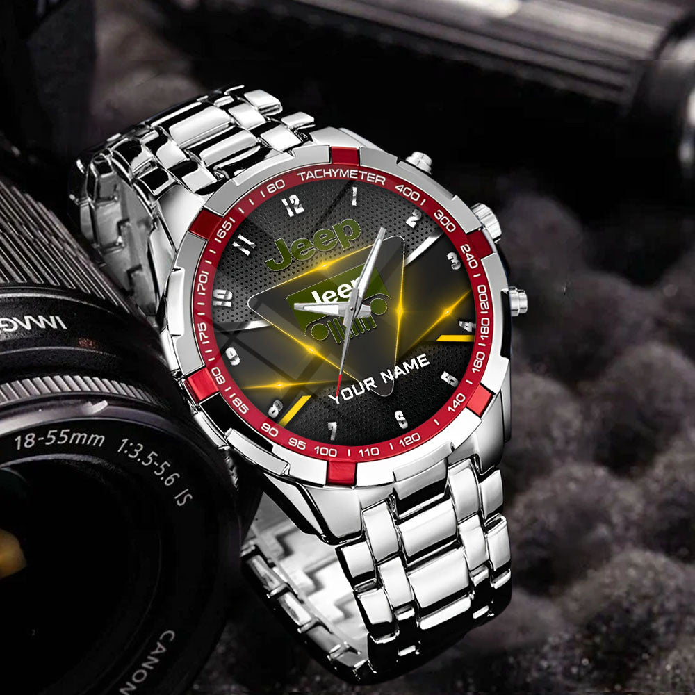Custom Name JP WINWATK12124 Stainless Steel Watch