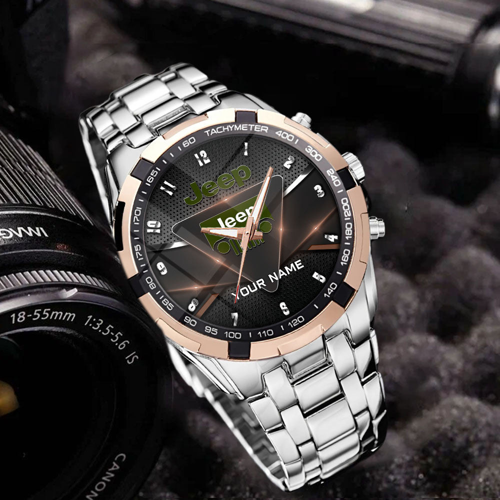 Custom Name JP WINWATK12124 Stainless Steel Watch