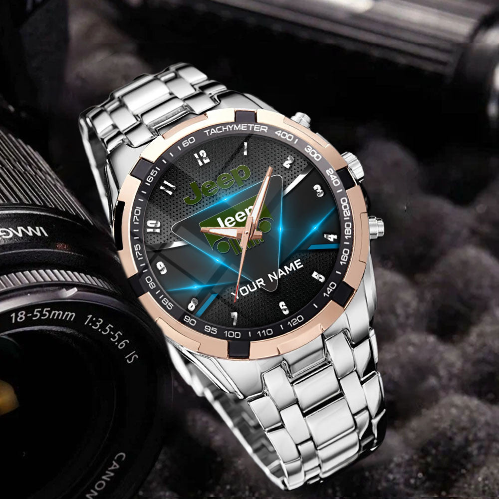 Custom Name JP WINWATK12124 Stainless Steel Watch