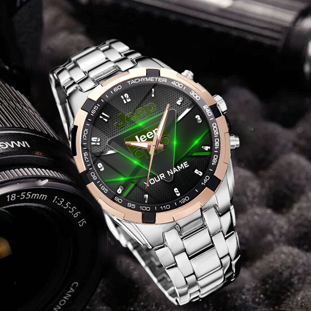 Custom Name JP WINWATK12124 Stainless Steel Watch