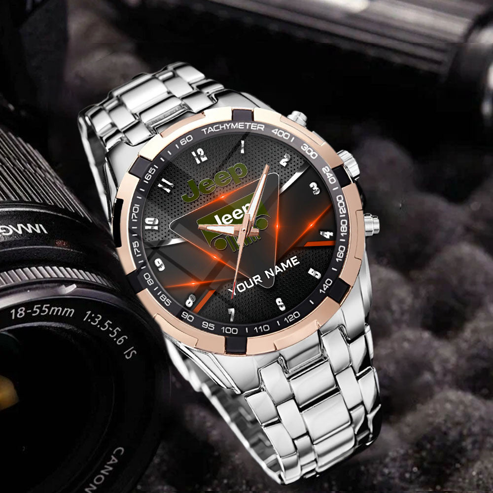 Custom Name JP WINWATK12124 Stainless Steel Watch