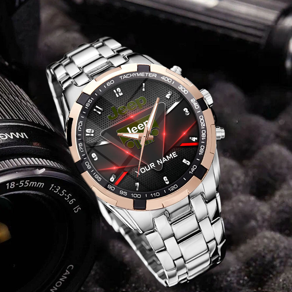 Custom Name JP WINWATK12124 Stainless Steel Watch