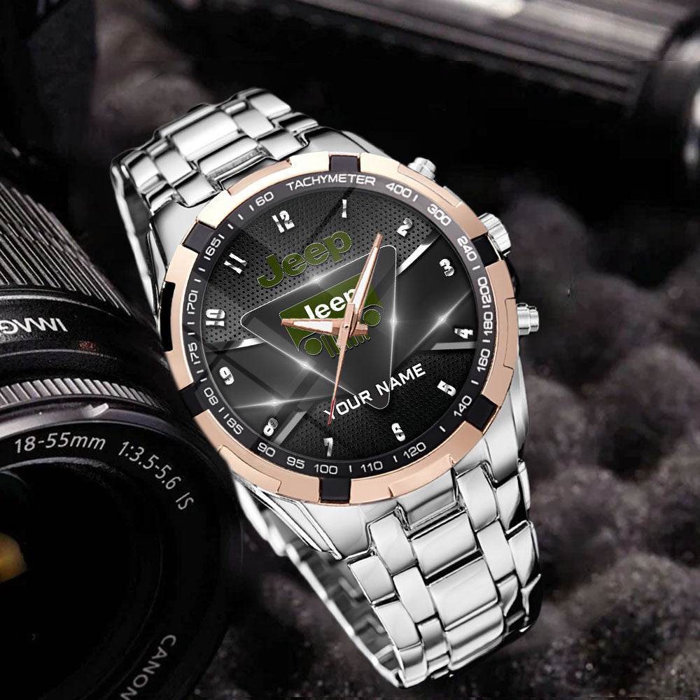 Custom Name JP WINWATK12124 Stainless Steel Watch