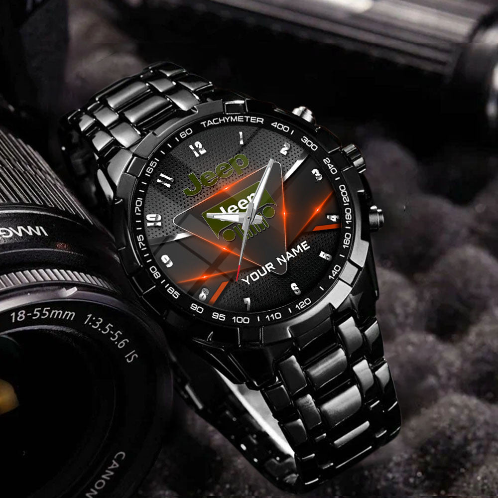 Custom Name JP WINWATK12124 Stainless Steel Watch
