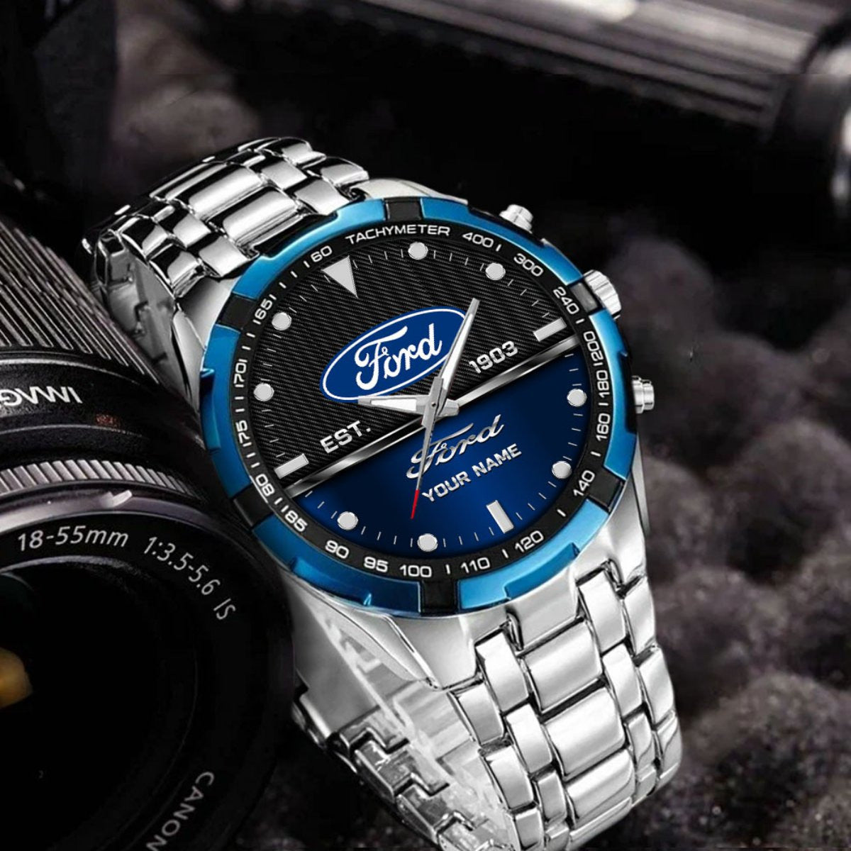 Ford FD DDQWATK30011 Stainless Steel Watch