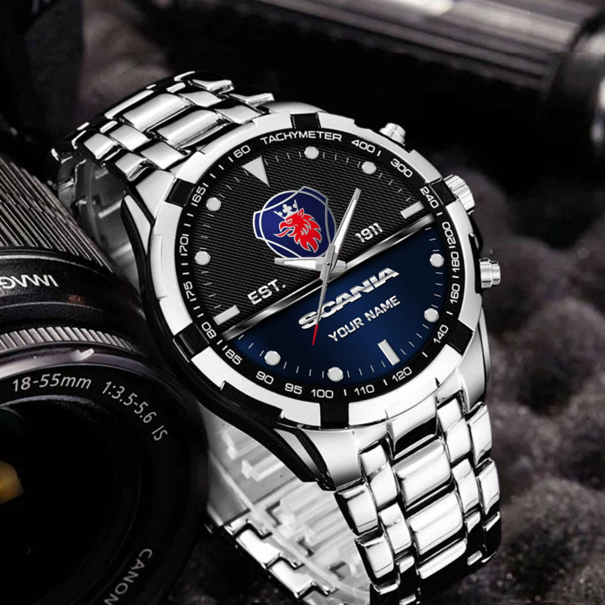 Scania DDQWATK30084 Stainless Steel Watch