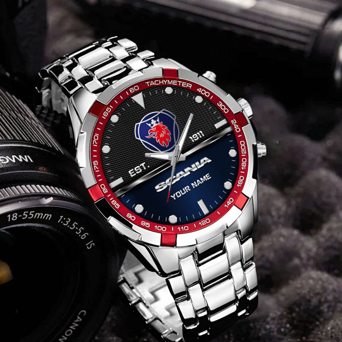 Scania DDQWATK30084 Stainless Steel Watch