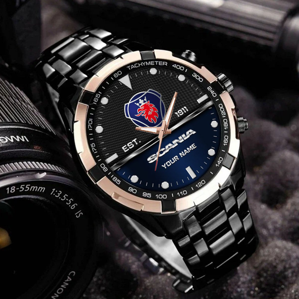Scania DDQWATK30084 Stainless Steel Watch