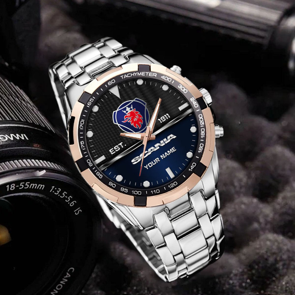 Scania DDQWATK30084 Stainless Steel Watch