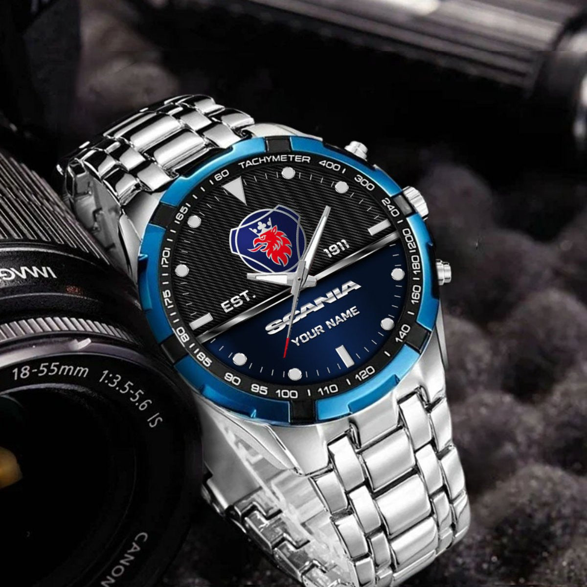 Scania DDQWATK30084 Stainless Steel Watch