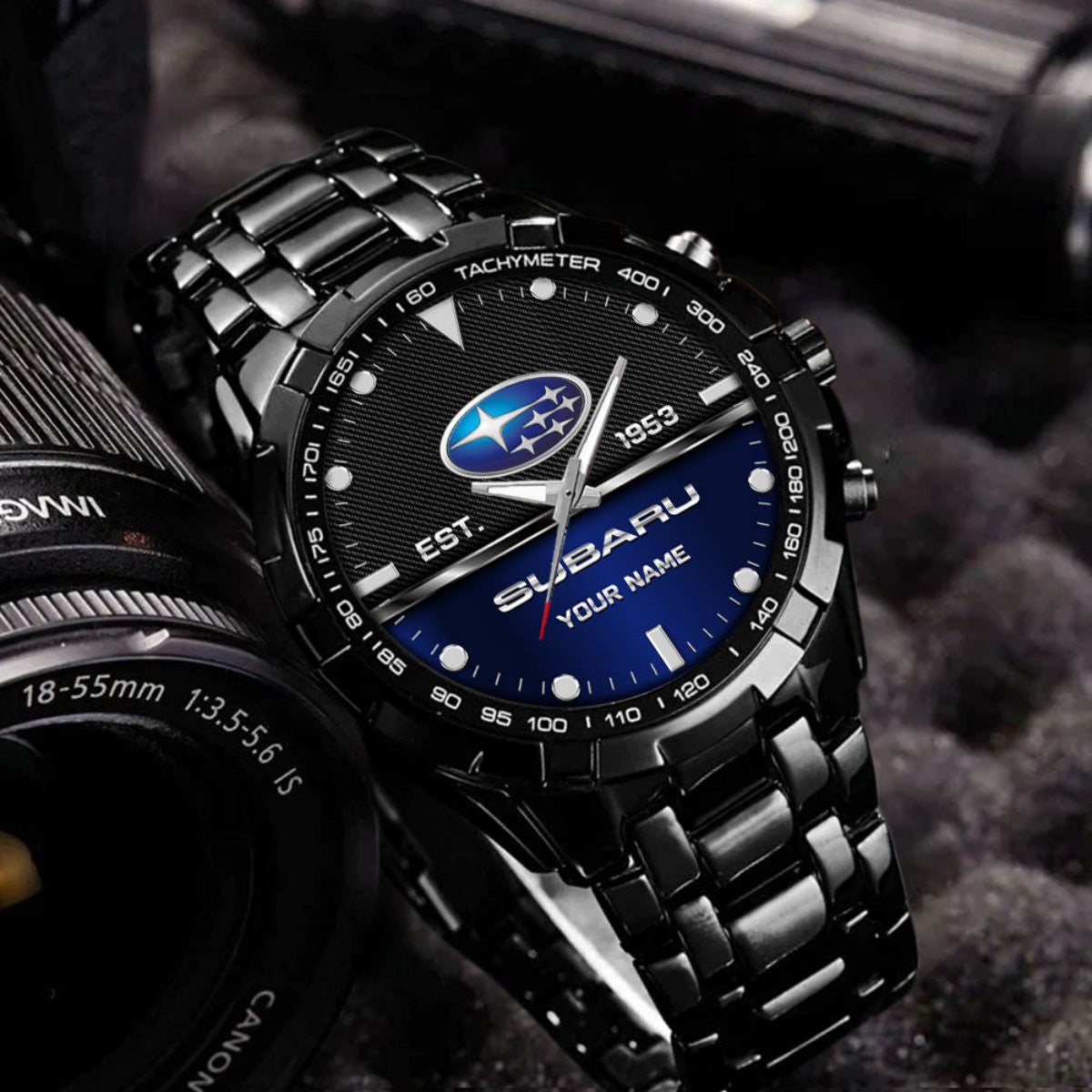 Custom Name SBR Stainless Steel Watch
