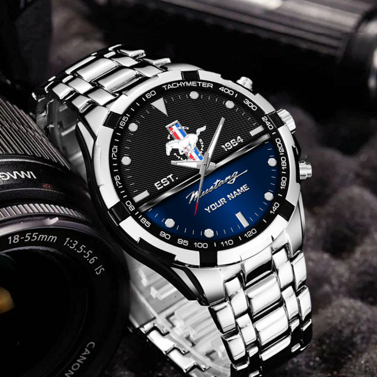 Ford Mustang FM DDQWATK30015 Stainless Steel Watch