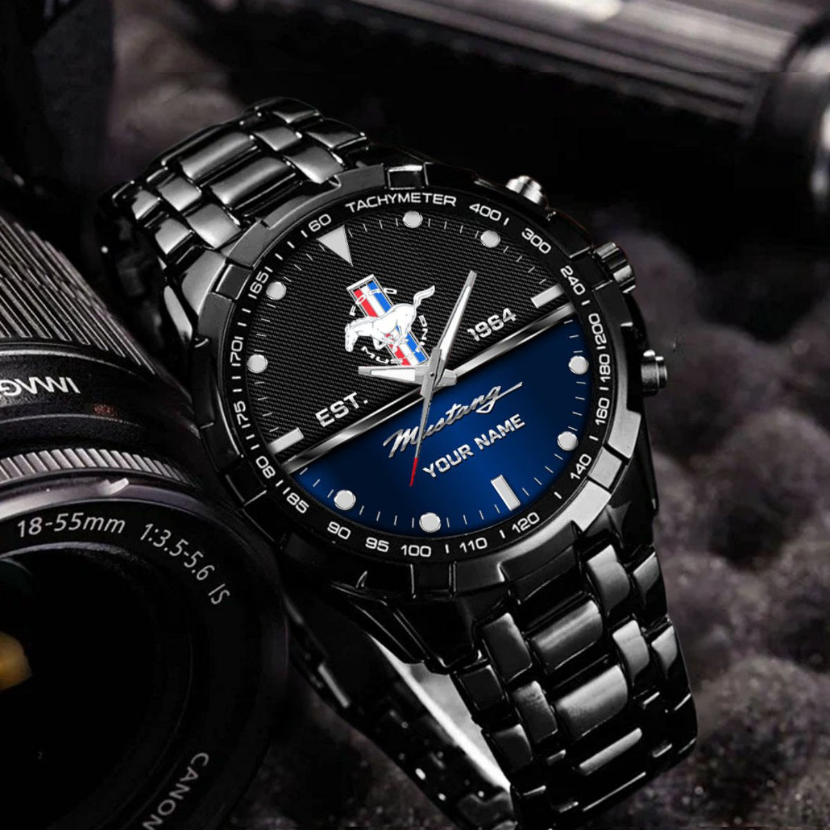 Ford Mustang FM DDQWATK30015 Stainless Steel Watch