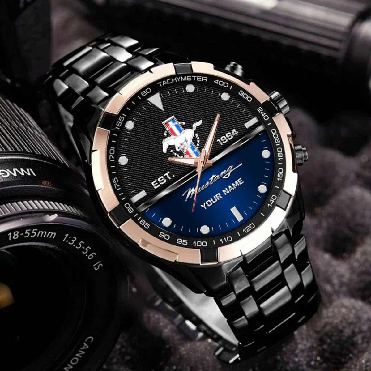 Ford Mustang FM DDQWATK30015 Stainless Steel Watch