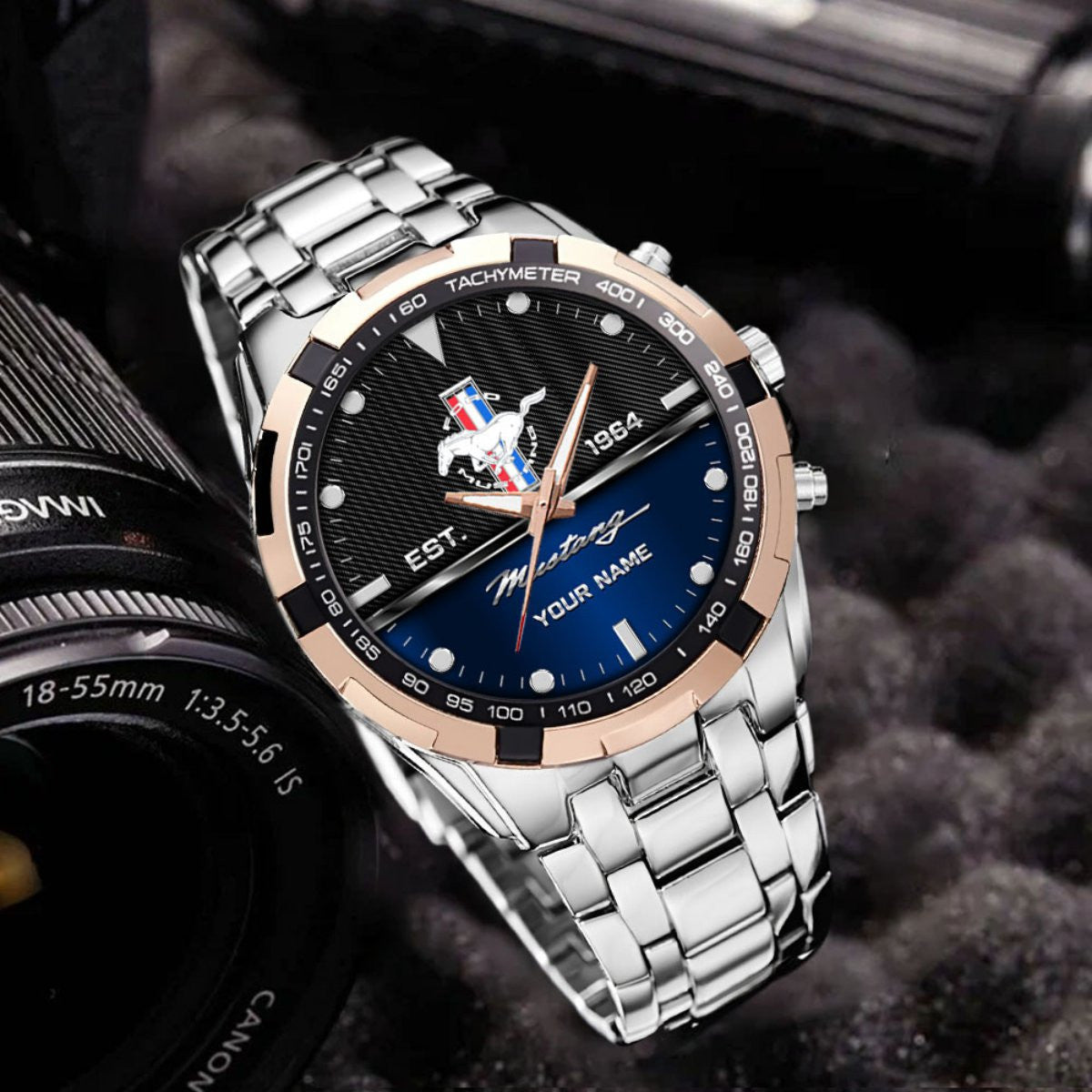 Ford Mustang FM DDQWATK30015 Stainless Steel Watch