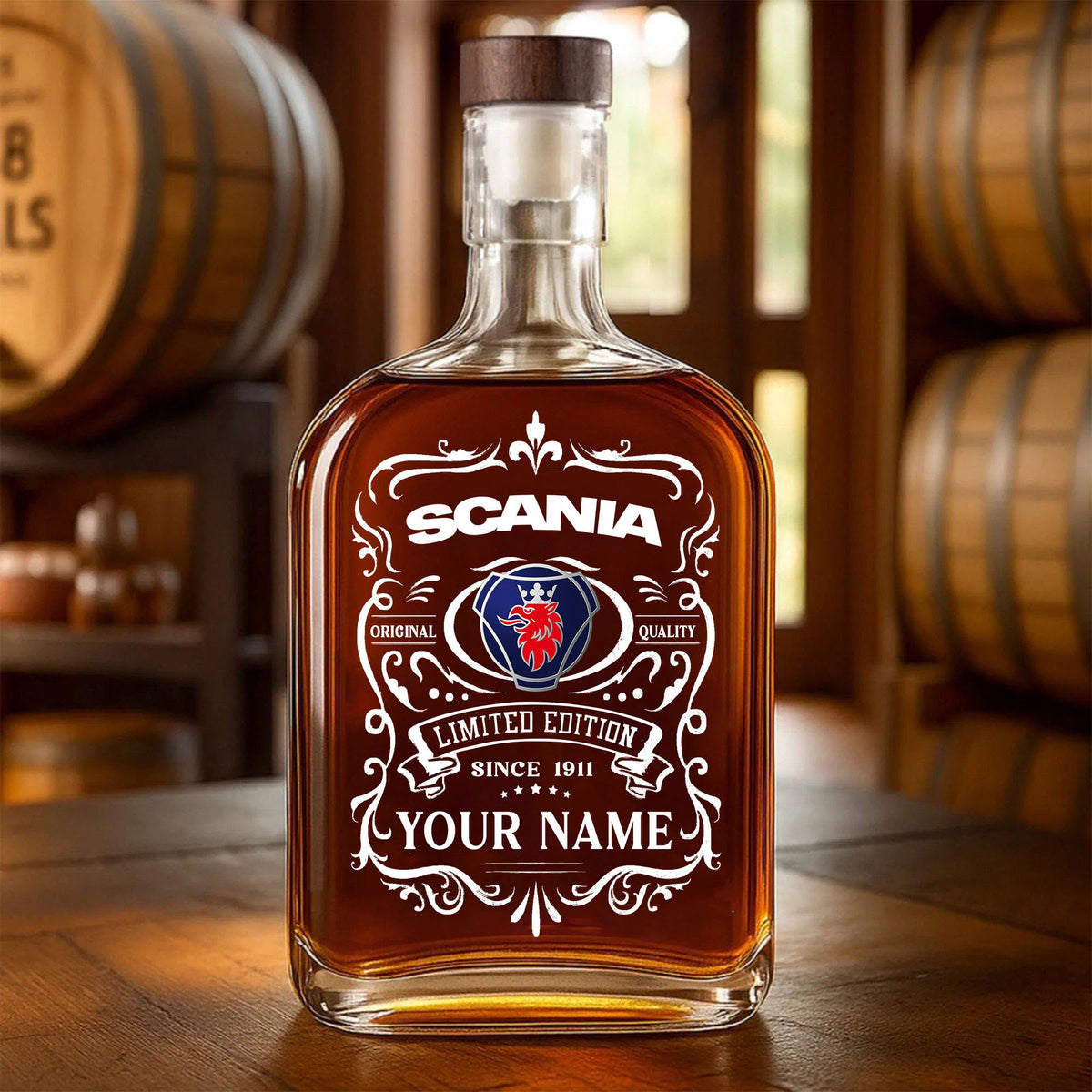 SCN Scania WINWB10084 Whiskey Bottle