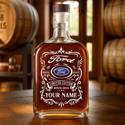 FD Ford WINWB10010 Whiskey Bottle