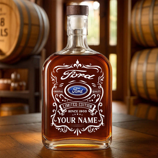 FD Ford WINWB10010 Whiskey Bottle