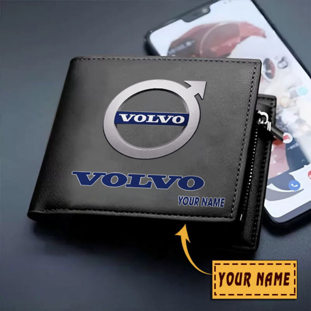 VV VITWALT1297 Custom Name Leather Wallet
