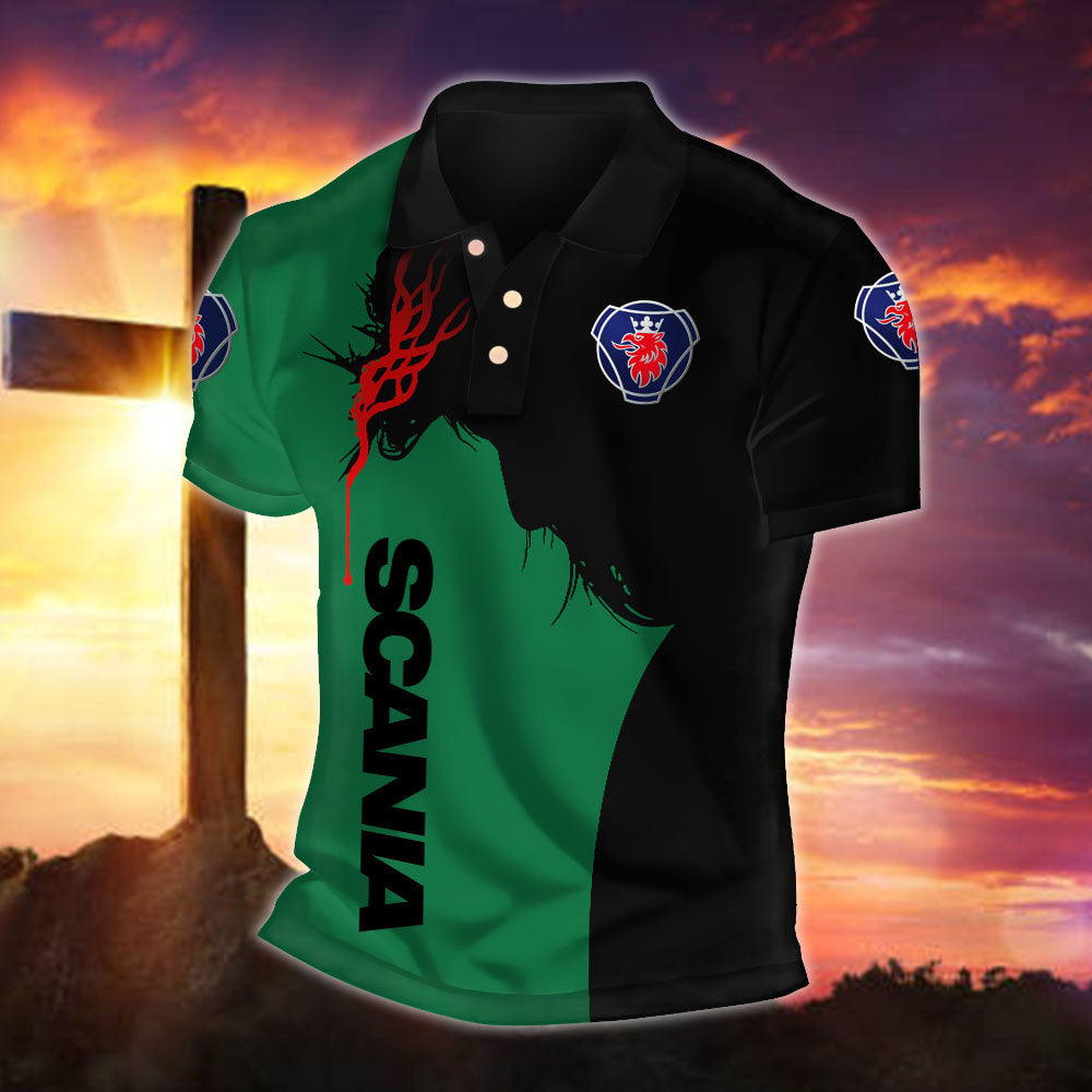 SCN WINA30084 Fueled by Faith Polo Shirt