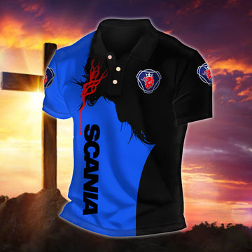 SCN WINA30084 Fueled by Faith Polo Shirt