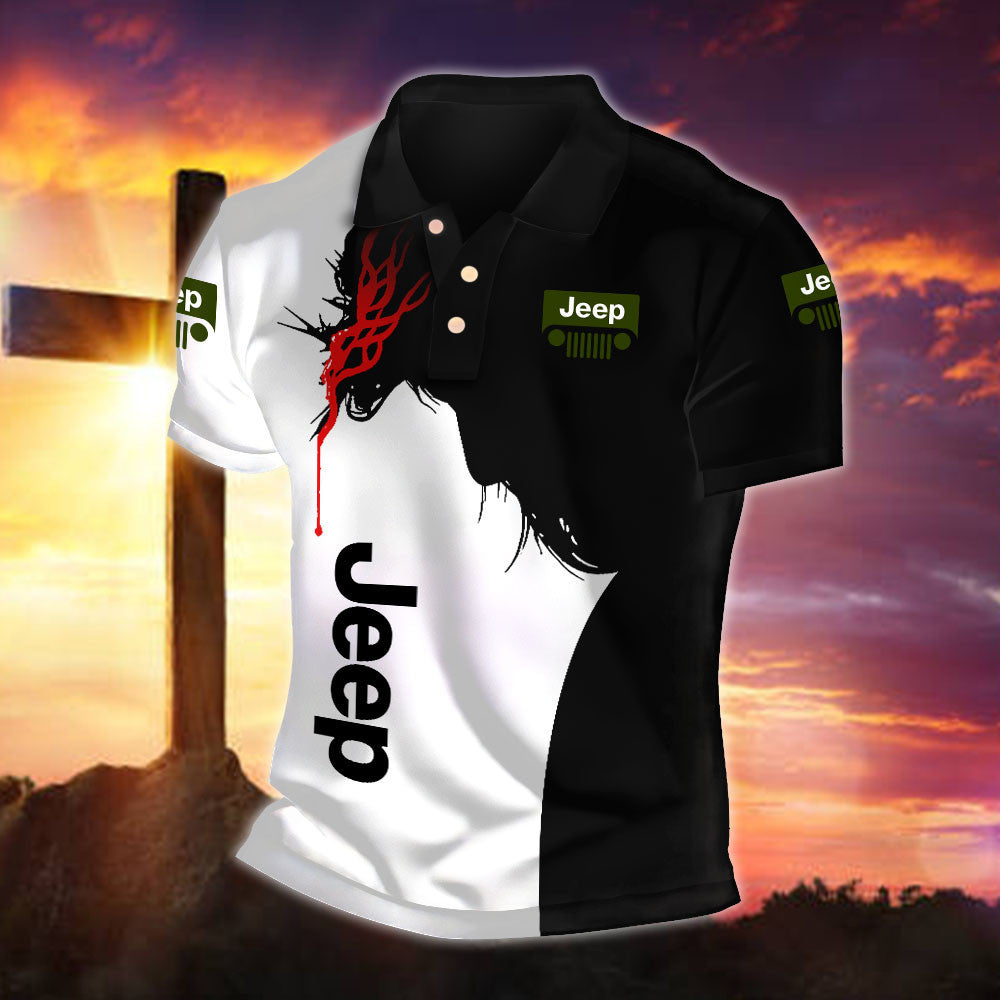 JP WINA30124 Fueled by Faith Polo Shirt