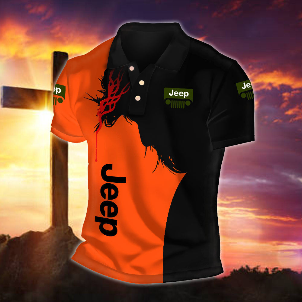 JP WINA30124 Fueled by Faith Polo Shirt