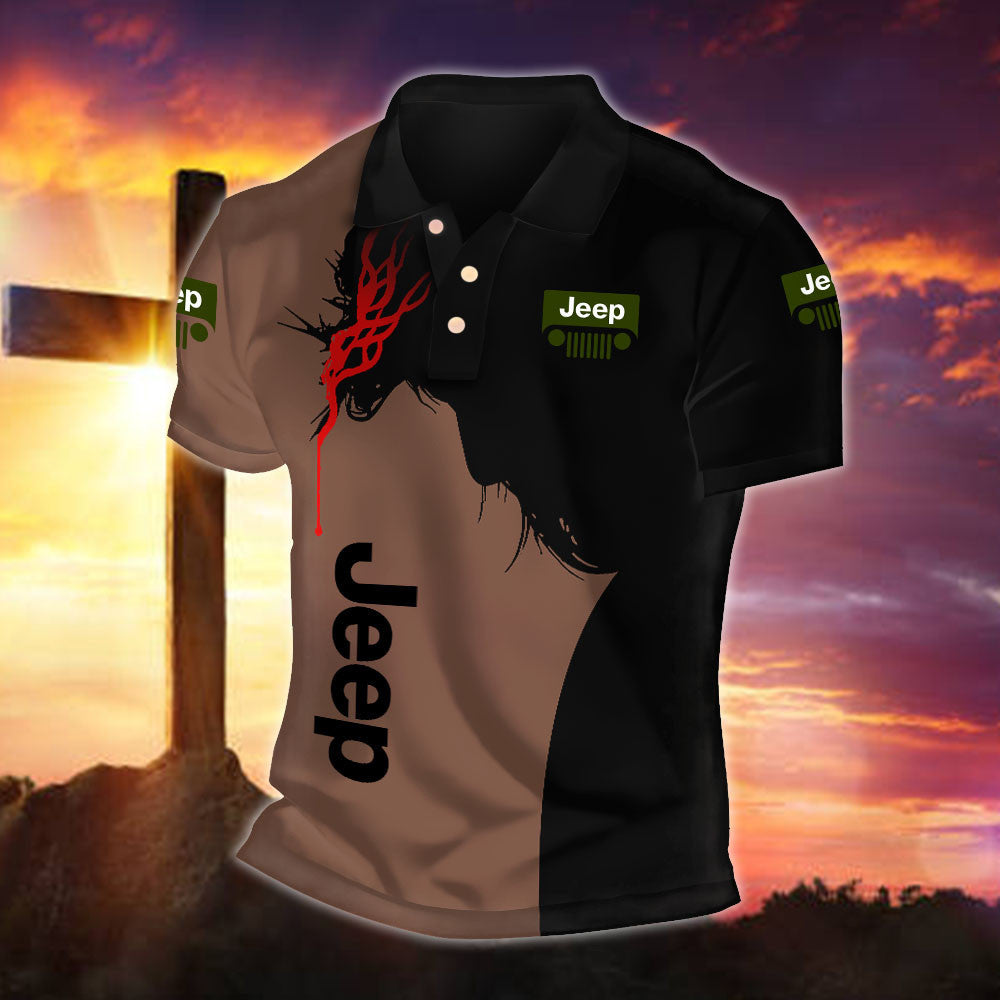 JP WINA30124 Fueled by Faith Polo Shirt