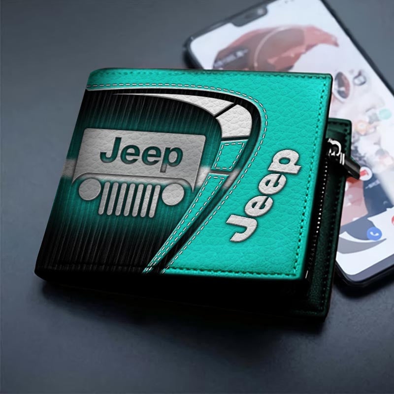 Custom Name JP DMHD0784 Leather Wallet Multicolor