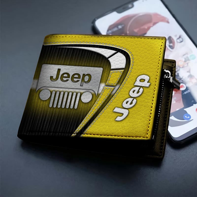 Custom Name JP DMHD0784 Leather Wallet Multicolor