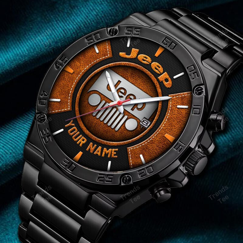 Custom Name JP DMHZ0602 Multicolor Steel Watch