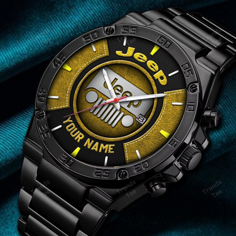 Custom Name JP DMHZ0602 Multicolor Steel Watch