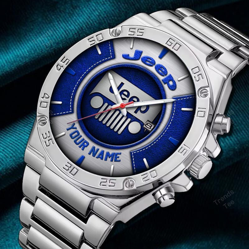Custom Name JP DMHZ0602 Multicolor Steel Watch