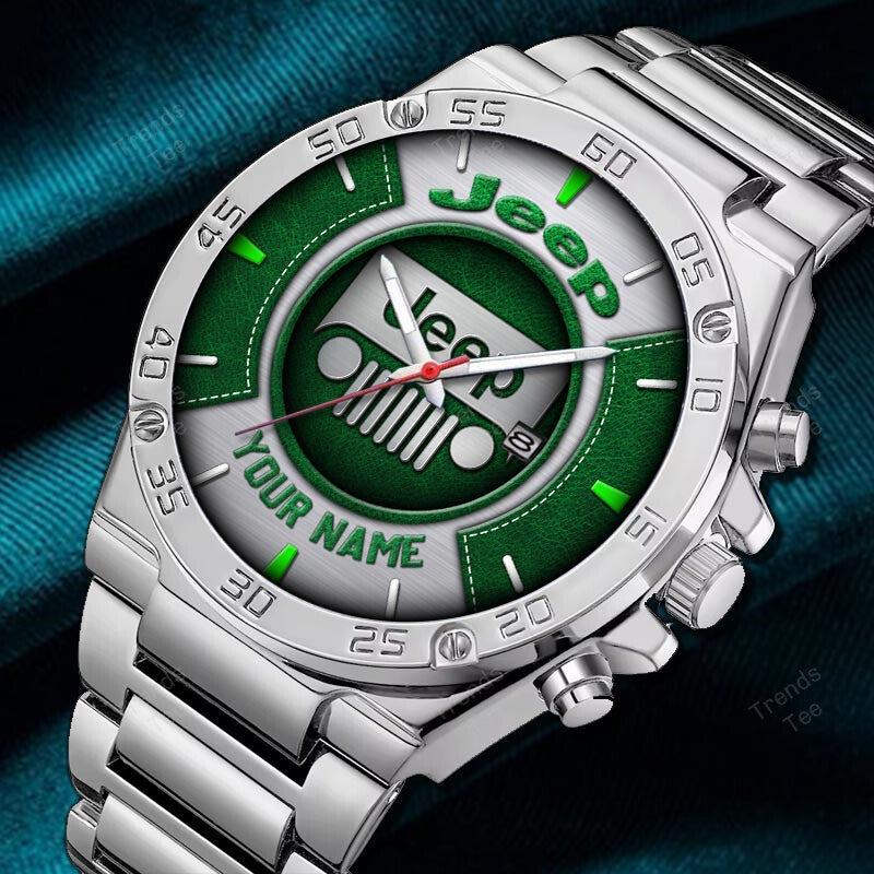 Custom Name JP DMHZ0602 Multicolor Steel Watch