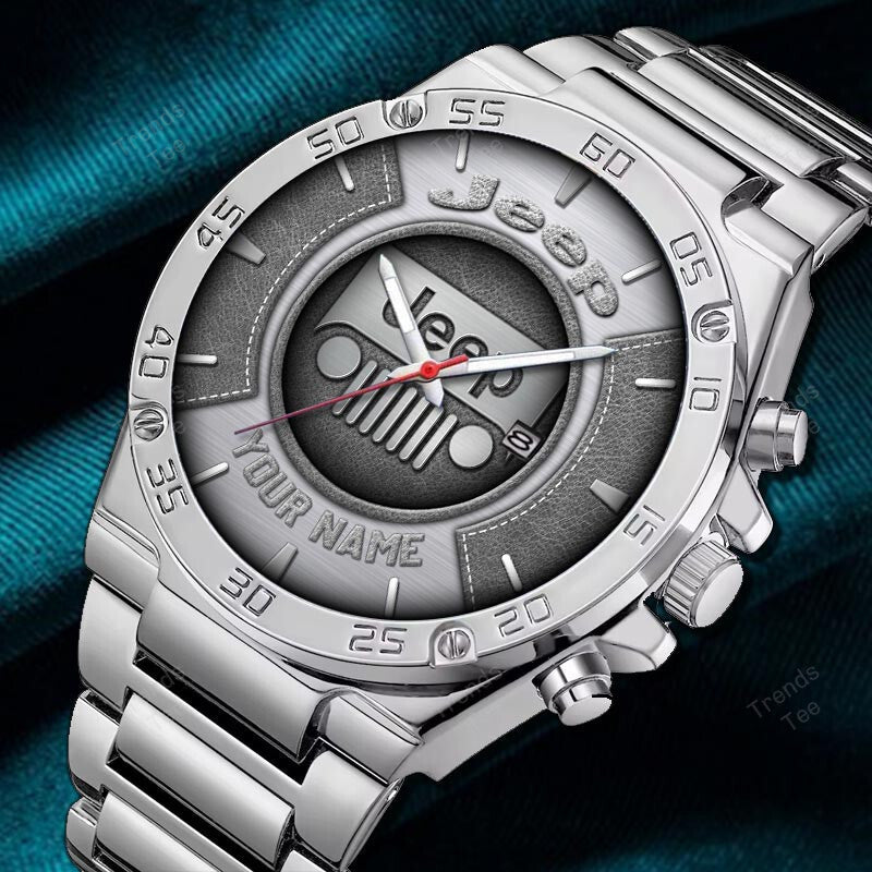 Custom Name JP DMHZ0602 Multicolor Steel Watch