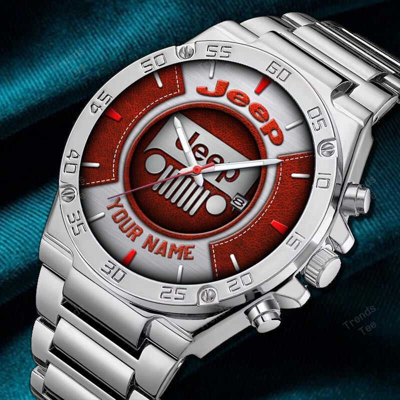 Custom Name JP DMHZ0602 Multicolor Steel Watch