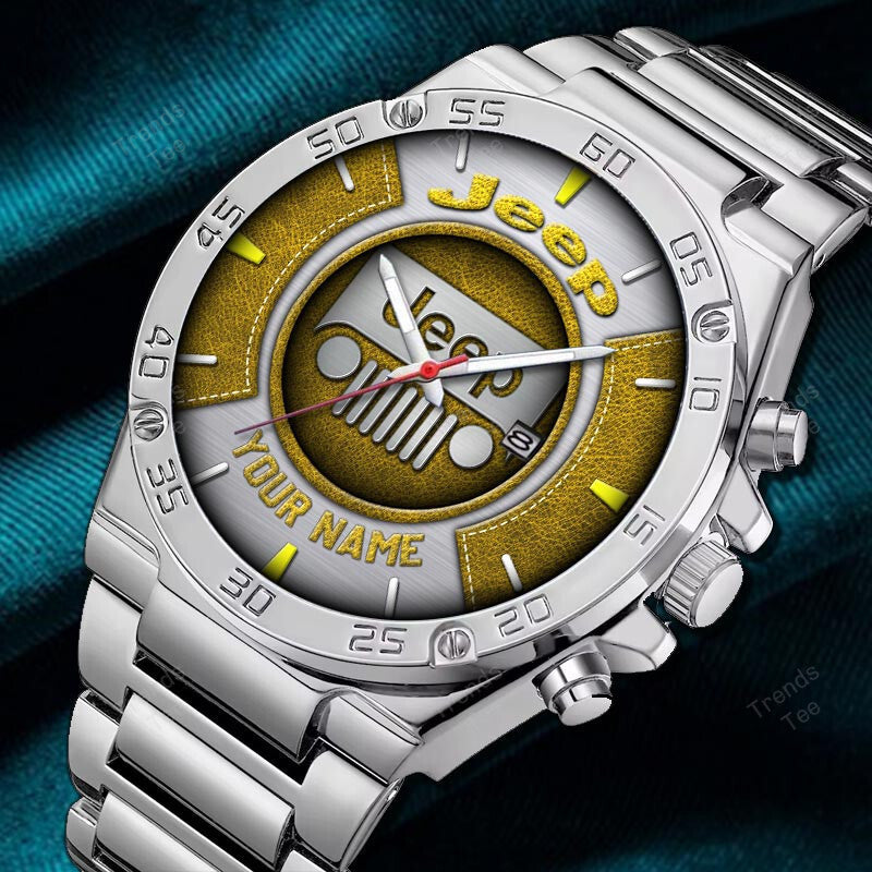 Custom Name JP DMHZ0602 Multicolor Steel Watch