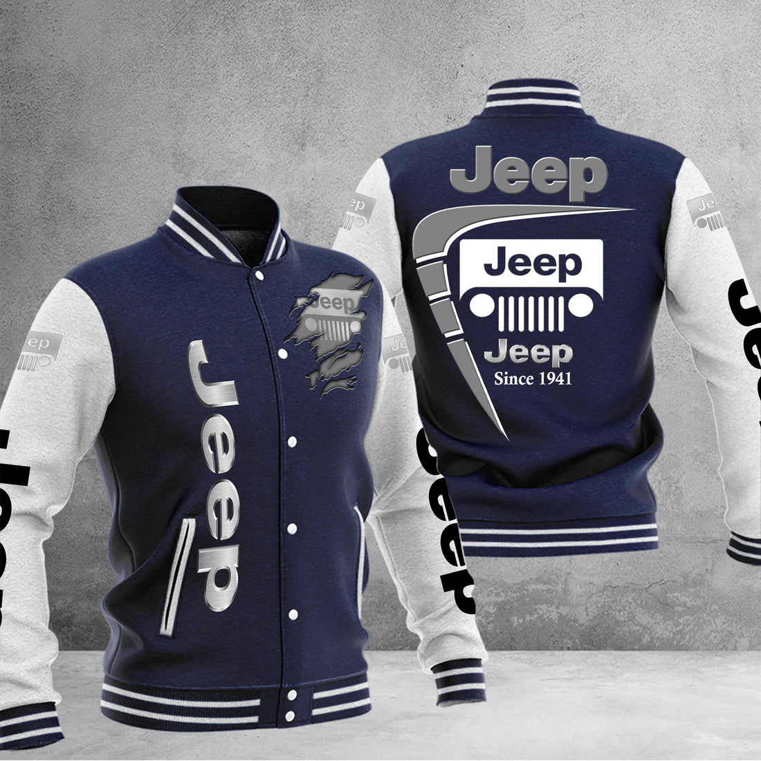 Custom Name JP DMHJ0031 Full Color Baseball Jacket For fan - Limited Edition