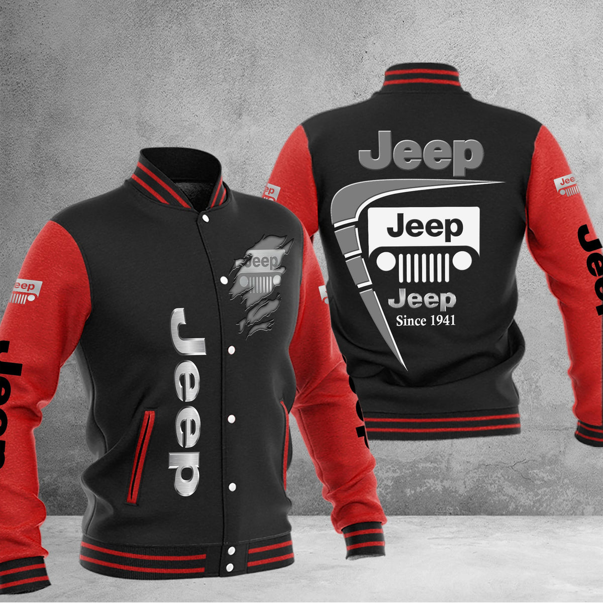 Custom Name JP DMHJ0031 Full Color Baseball Jacket For fan - Limited Edition