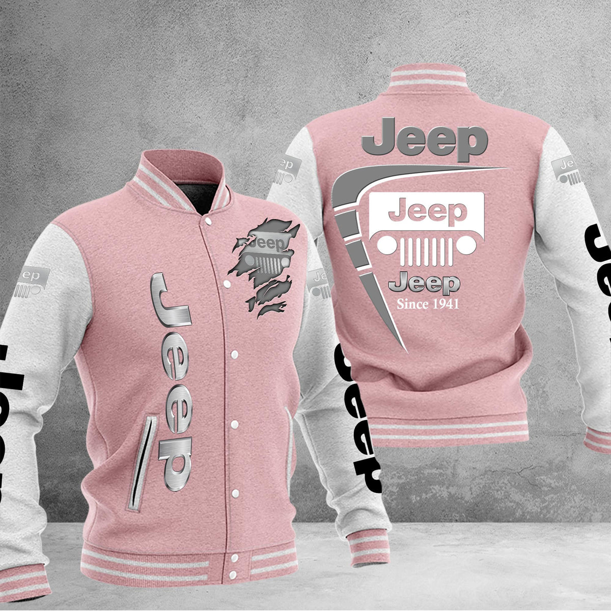 Custom Name JP DMHJ0031 Full Color Baseball Jacket For fan - Limited Edition