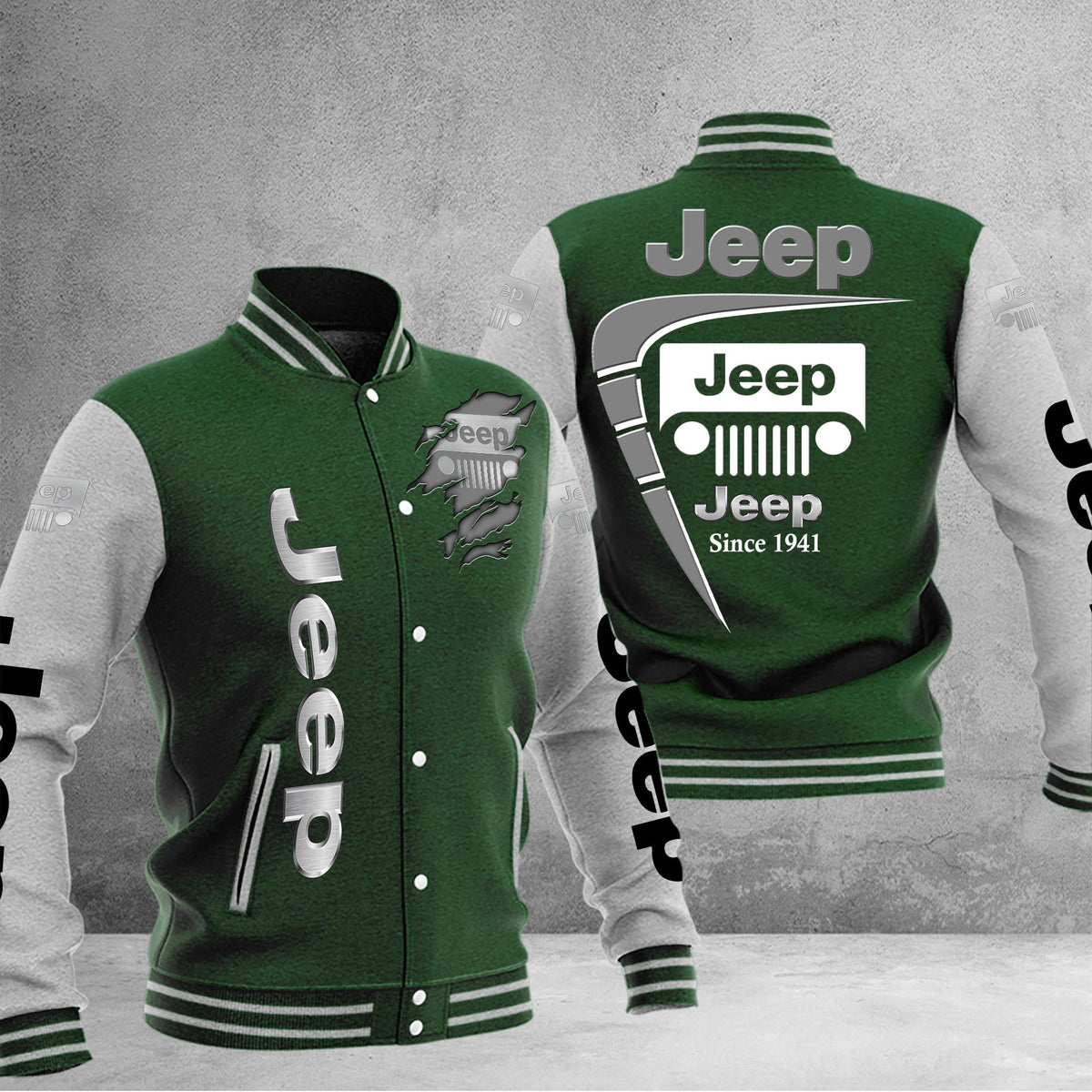 Custom Name JP DMHJ0031 Full Color Baseball Jacket For fan - Limited Edition