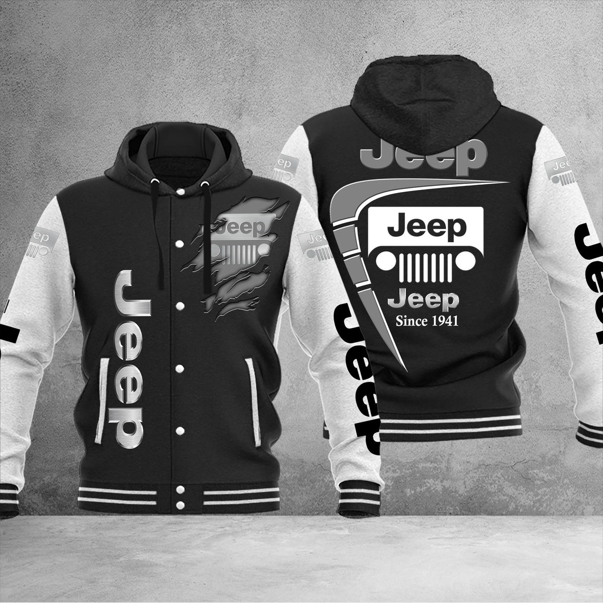 Custom Name JP DMHJ0031 Full Color Baseball Jacket For fan - Limited Edition