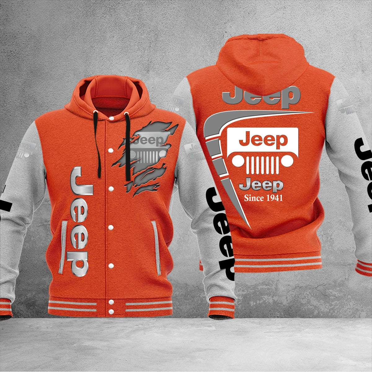 Custom Name JP DMHJ0031 Full Color Baseball Jacket For fan - Limited Edition