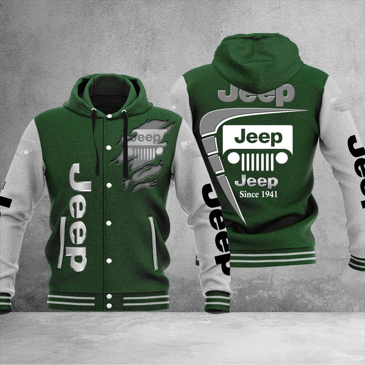 Custom Name JP DMHJ0031 Full Color Baseball Jacket For fan - Limited Edition