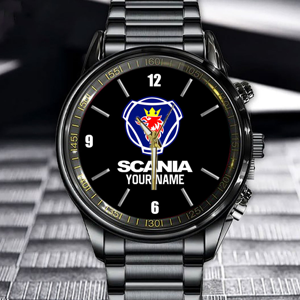 New Personalized Black Hand Watch for fan-Limited Edition TH3646