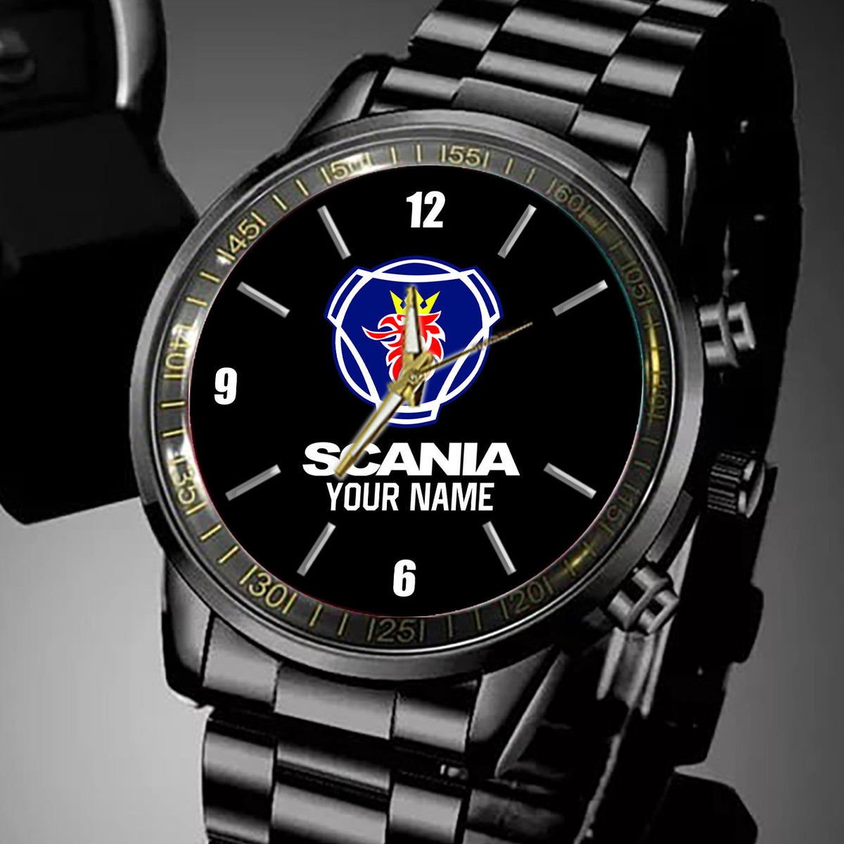 New Personalized Black Hand Watch for fan-Limited Edition TH3646