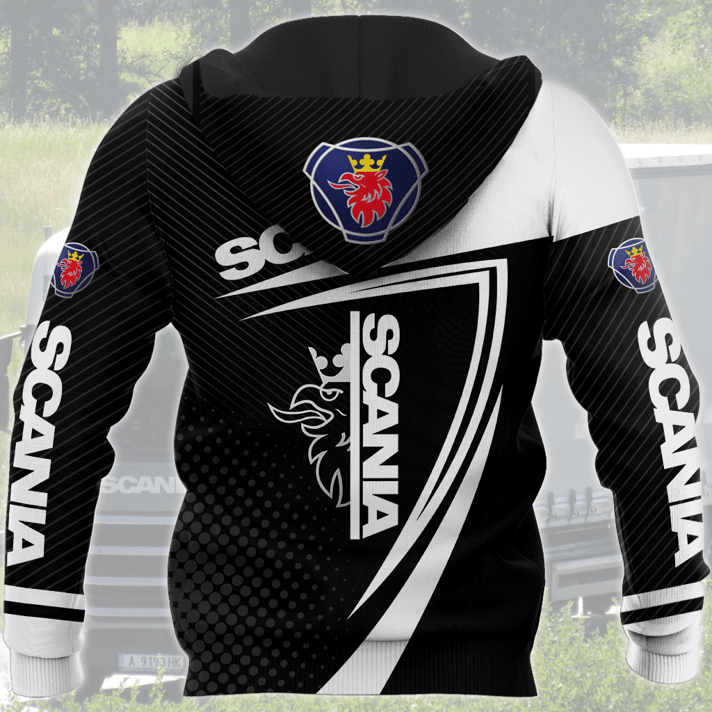 SCN 3D Hoodie Black YVT0030