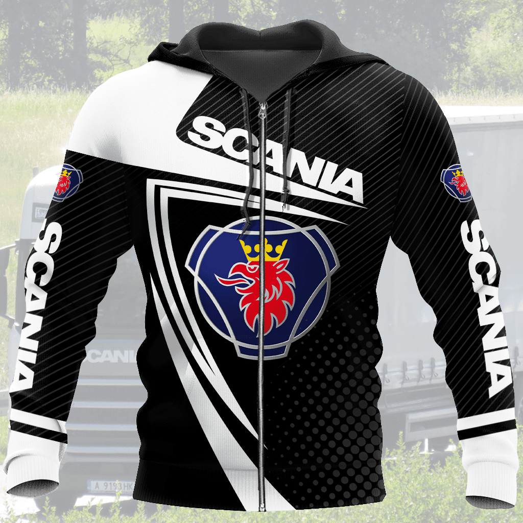 SCN 3D Hoodie Black YVT0030
