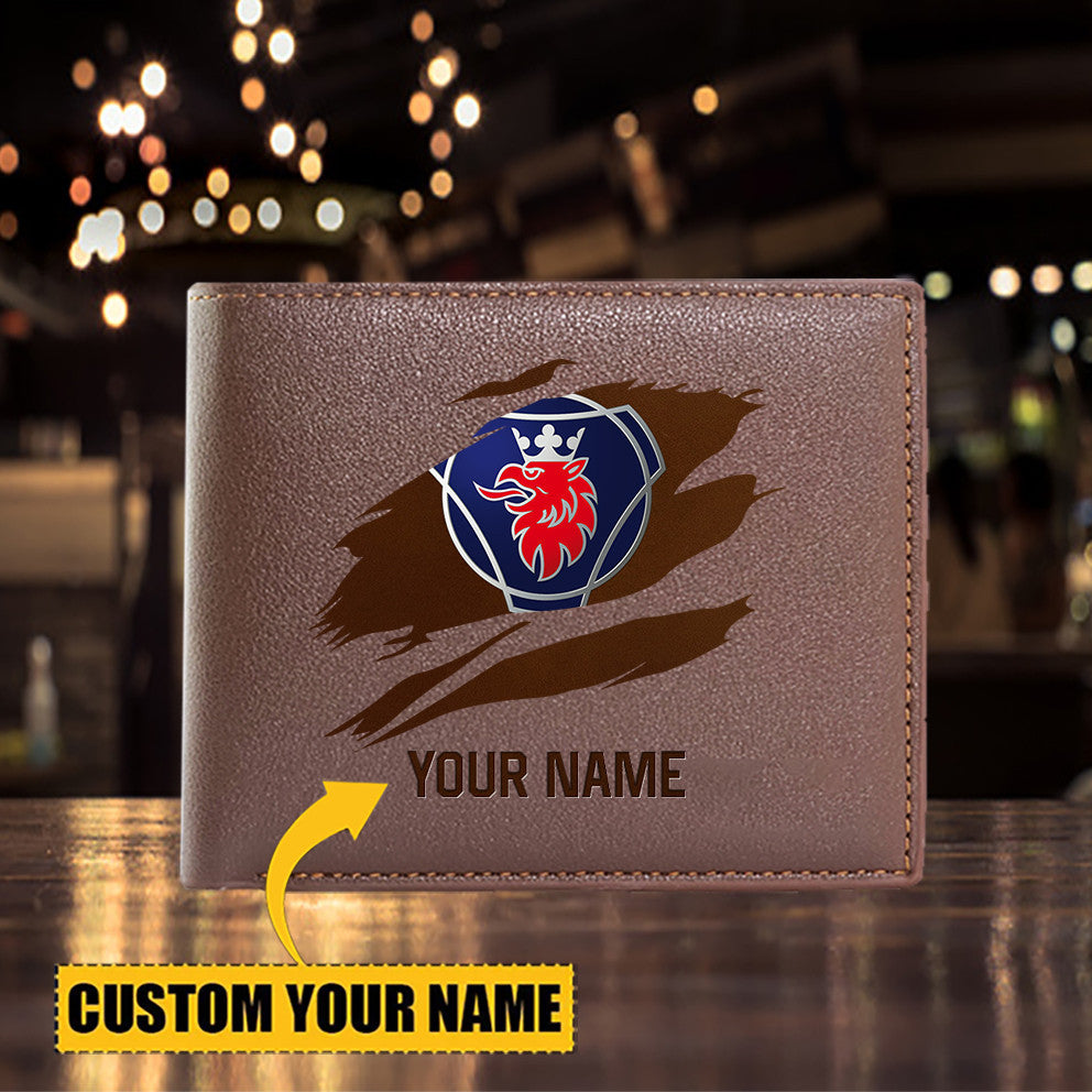 SC Personalized Leather Wallet For Fans – Limited Edition TH3311